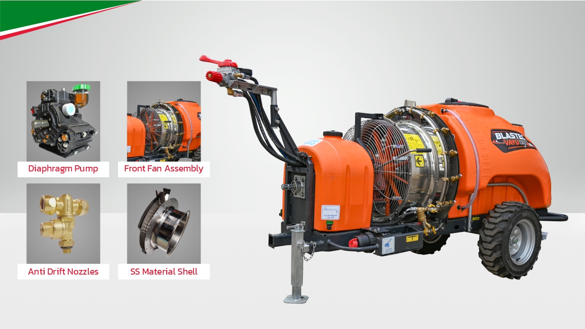 Blastec Vayu Max air blast sprayer