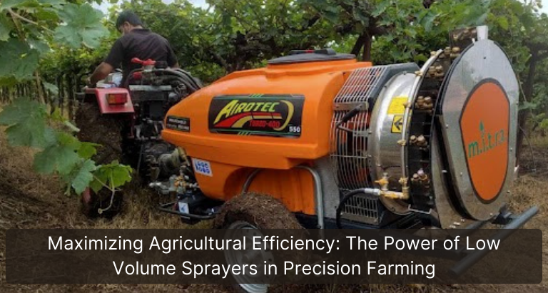 low volume sprayer