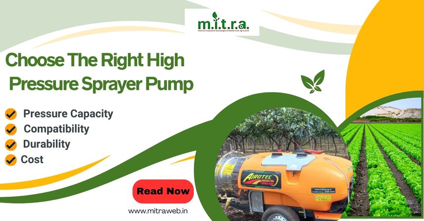 High Pressure Sprayer Pump