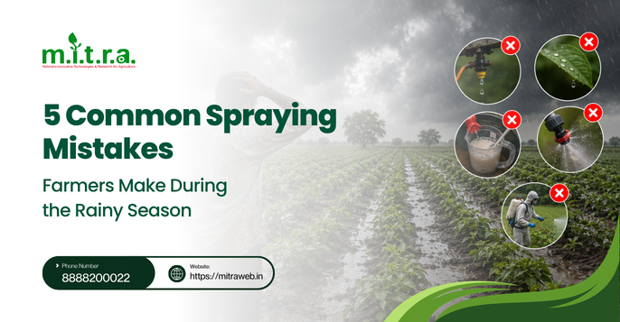 5 Common Spraying Mistakes Farmers Make During the Rainy Season