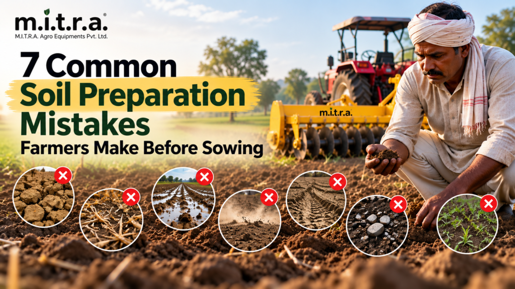 7 Common Soil Preparation Mistakes Farmers Make Before Sowing