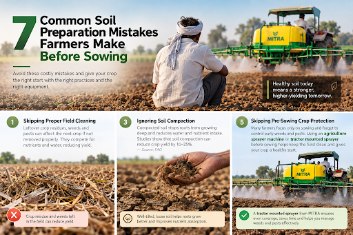 7 Common Soil Preparation Mistakes Farmers Make Before Sowing
